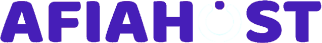 AfiaHost Dark Logo